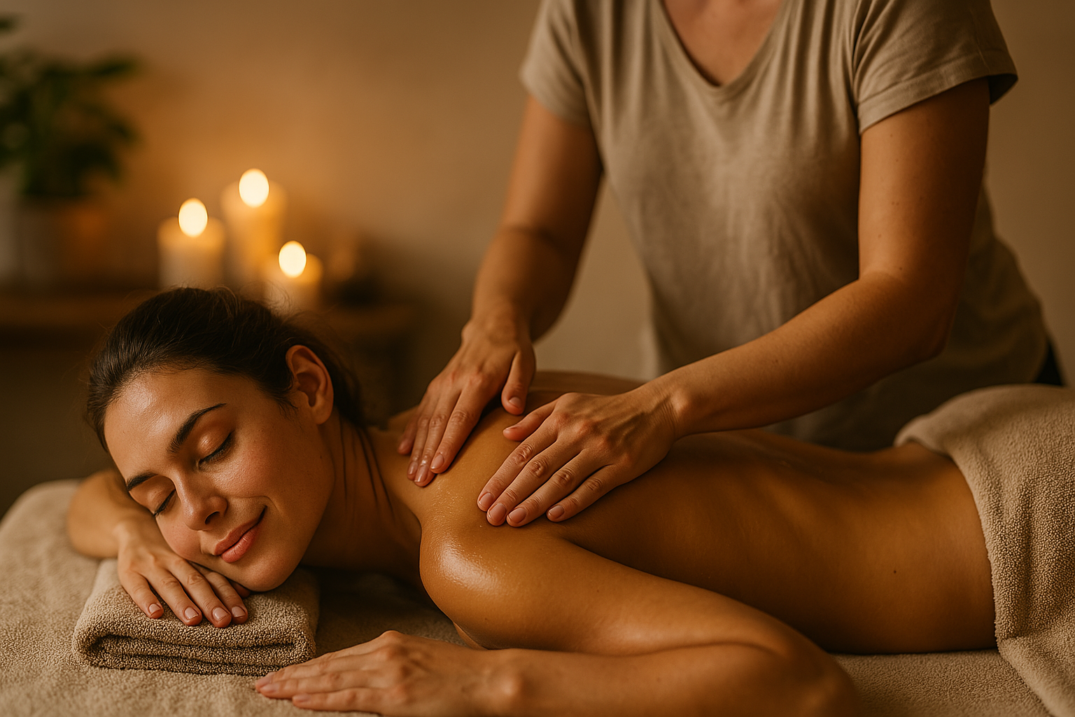 Massage à l’huile et toucher conscient : retrouver la paix du corps et de l’âme